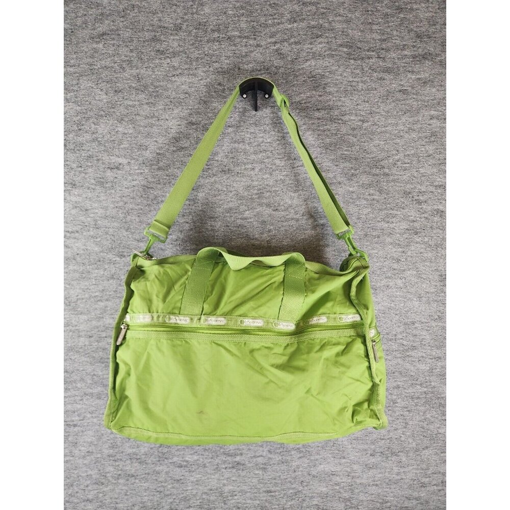 LeSportSac Breen Nylon Bag 9.5 x 13.5 x 20 inches Silver Hardware
